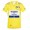 Yellow Deceuninck quick step Tour De France 2021 Team Wielerkleding Fietsshirt Korte Mouw 2021062769