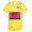 Yellow EF Education Frist Tour De France 2021 Team Wielerkleding Fietsshirt Korte Mouw 2021062742