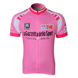 2012 Giro d-Italia Fietsshirt Korte mouw roze 3835