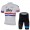 2013 Team Sky Fietsshirt Korte mouw+Korte fietsbroeken met zeem Kits wit blauw zwart 791