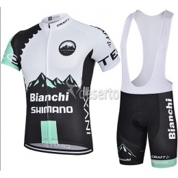2015 Bianchi Shimano Fietskleding Fietsshirt Korte+Korte Fietsbroeken Bib 1512