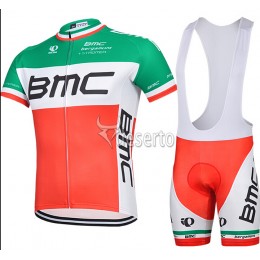 2015 BMC Fietskleding Fietsshirt Korte+Korte Fietsbroeken Bib rood groen 1542