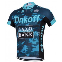 2015 Saxo Bank Tinkoff Fietskleding Fietsshirt Korte Camouflage 1942