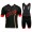 2015 WILIER Fietskleding Set Fietsshirt Korte Mouwen+Fietsbroek Bib Korte rood zwart 2282