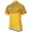 2016 Strava geel Fietsshirt Korte Mouw 2016036666