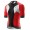 2016 Skins Tremola Fietsshirt Korte Mouw rood zwart wit 2016036656