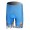 Astana Pro Team Korte fietsbroeken met zeem blauw 4607