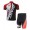 Giant 2014 Fietskleding Fietsshirt Korte Mouwen+Fietsbroek Korte zeem Red Black 1023