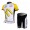 McDonald Legea Pro Team Fietspakken Fietsshirt Korte+Korte fietsbroeken zeem wit geel 4107