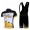 Specialized Livestrong Fietspakken Fietsshirt Korte+Korte koersbroeken Bib wit geel 4316