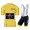 Ineos Grenadier 2020 Tour De France geel Fietskleding Fietsshirt Korte Mouw+Korte Fietsbroeken Bib 2051
