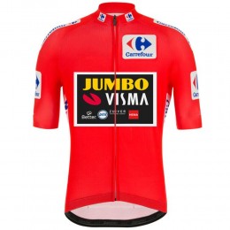 2021 Jumvo Visma Spanish Pro Team Fietskleding Fietsshirt Korte Mouw 863