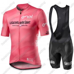 Giro D-italia 2021 Wielerkleding Set Fietsshirts Korte Mouw+Korte Wielerbroek Bib 2021418