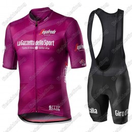 Giro D-italia 2021 Wielerkleding Set Fietsshirts Korte Mouw+Korte Wielerbroek Bib 2021419