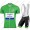 Deceuninck quick step 2021 Tour De France Wielerkleding Set Fietsshirts Korte Mouw+Korte Wielerbroek Bib 2021058