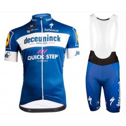 2019 Deceuninck-Quick-Step Enthüllen Fietskleding Set Fietsshirt Korte Mouw+Korte fietsbroeken AFTI767