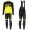 2019 Scott-RC-Profteams zwart-geel Vetements Cyclisme Velo Manches longues+longues Pantalon Bib NHGR459