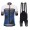 Santini Profteams 2017 Tono blauw FIetskleding Set Wielershirt Korte Mouw+Korte Fietsbroeken Bib 845AQSGQ 2017082363