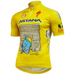 Astana Nibali Tour de France 2014 Fietsshirt Korte Mouwen 1393