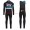 2016 Team Sky Pro zwart Winter Set Wielerkleding Wielershirt lange mouw+Lange fietsbroeken Bib 213604